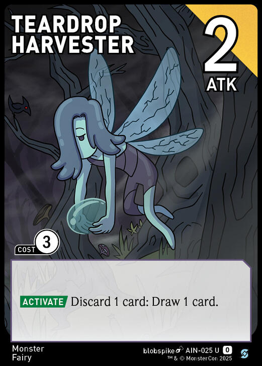 Teardrop Harvester