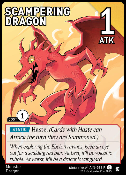 Scampering Dragon